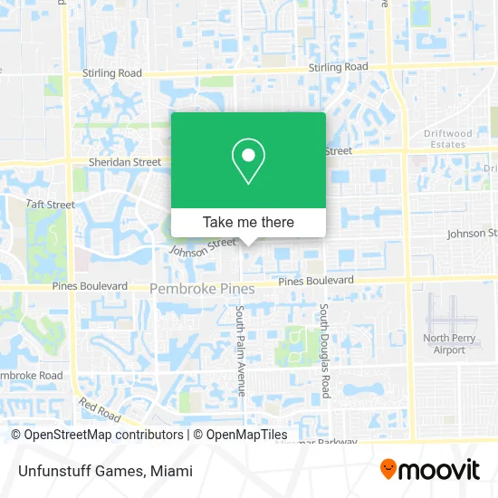 Unfunstuff Games map