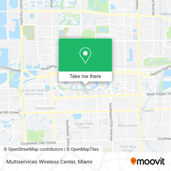 Multiservices Wireless Center map