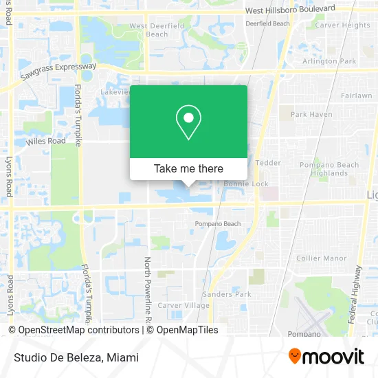Studio De Beleza map