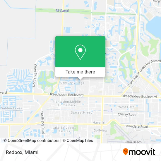 Redbox map