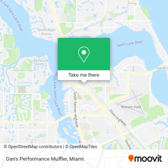Dan's Performance Muffler map