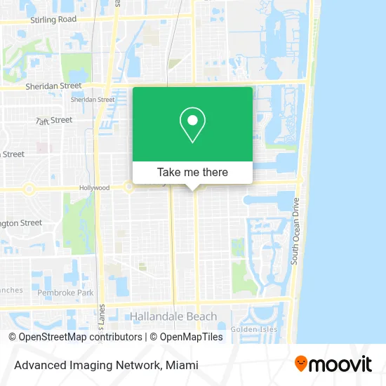 Advanced Imaging Network map