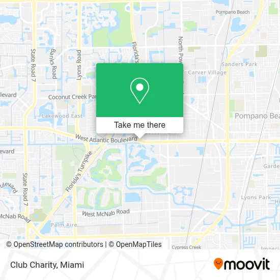 Club Charity map