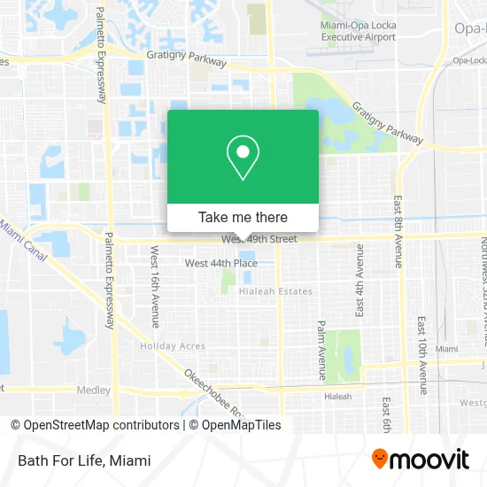 Bath For Life map
