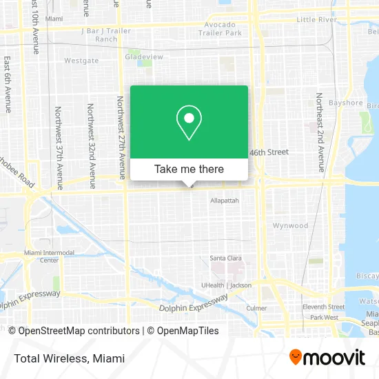 Total Wireless map