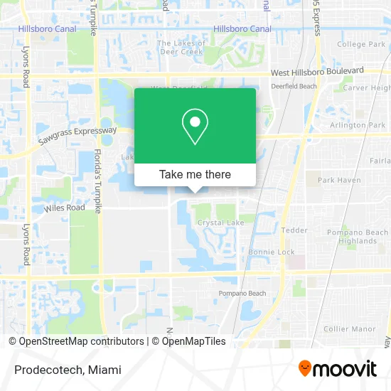Prodecotech map