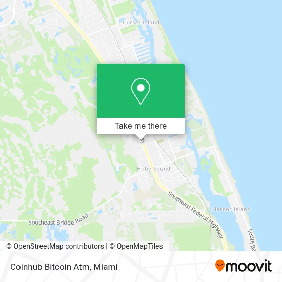 Coinhub Bitcoin Atm map
