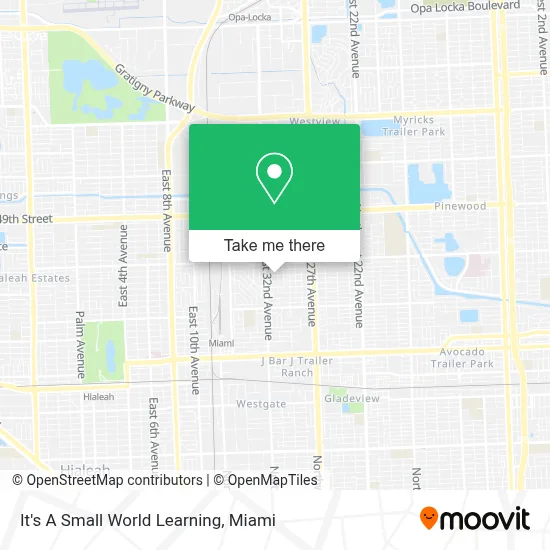 It's A Small World Learning map