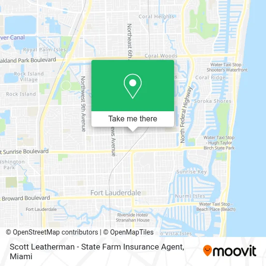 Scott Leatherman - State Farm Insurance Agent map