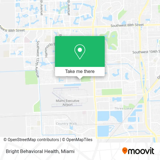 Bright Behavioral Health map