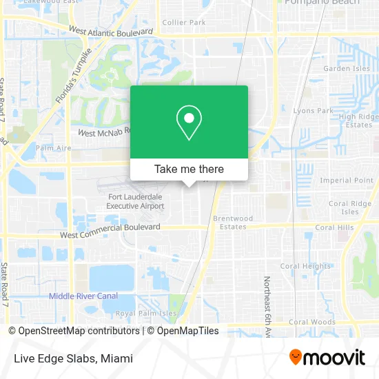 Live Edge Slabs map