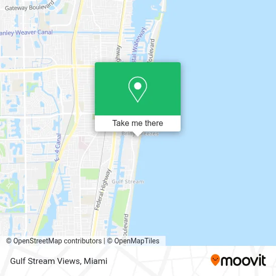 Gulf Stream Views map