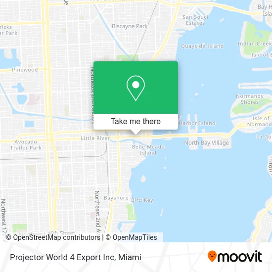 Projector World 4 Export Inc map