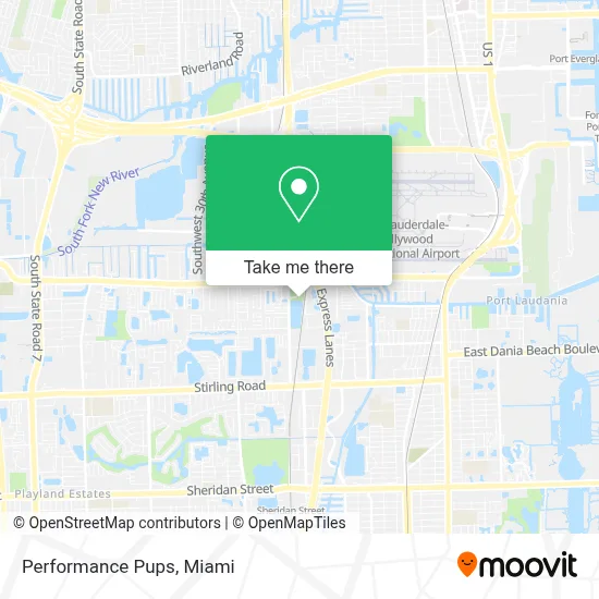 Performance Pups map