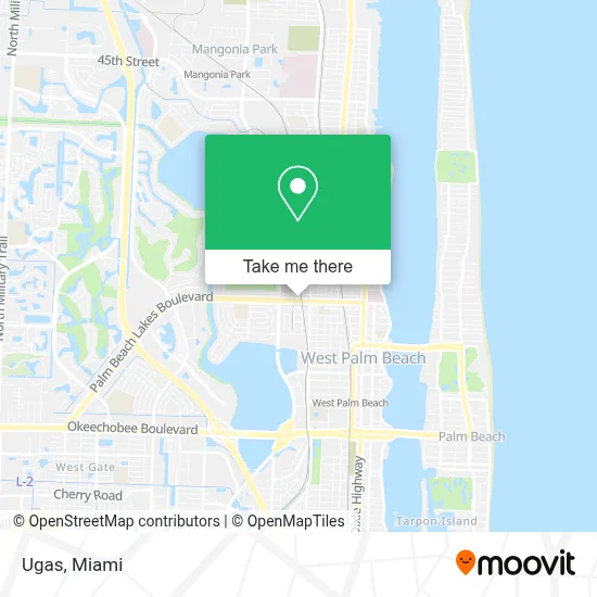 Ugas map