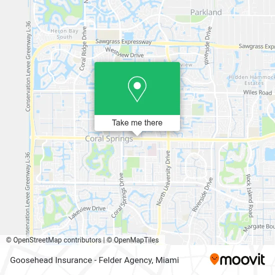 Goosehead Insurance - Felder Agency map