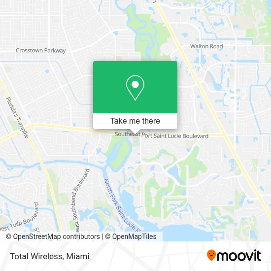 Total Wireless map