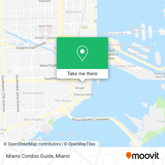 Miami Condos Guide map