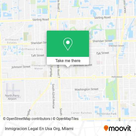 Inmigracion Legal En Usa Org map