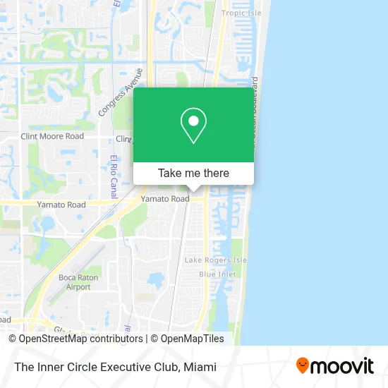 The Inner Circle Executive Club map