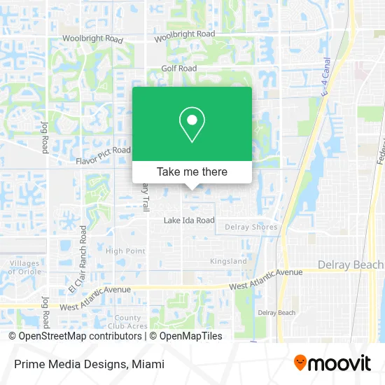 Prime Media Designs map