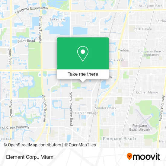Element Corp. map