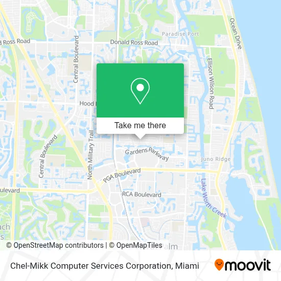 Chel-Mikk Computer Services Corporation map