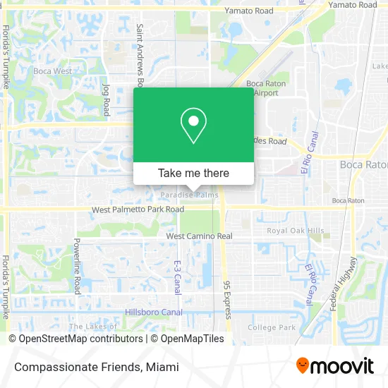 Compassionate Friends map