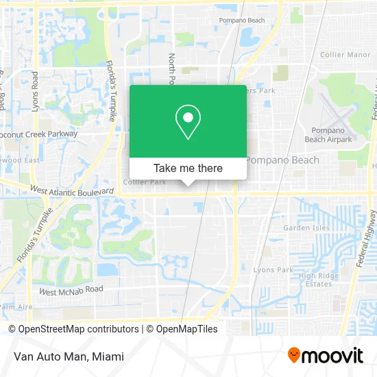 Van Auto Man map