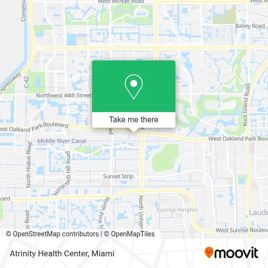 Atrinity Health Center map