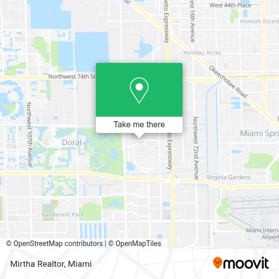 Mirtha Realtor map