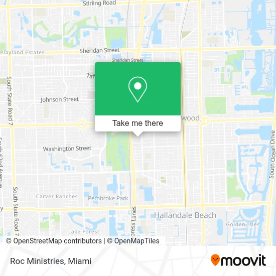 Roc Ministries map