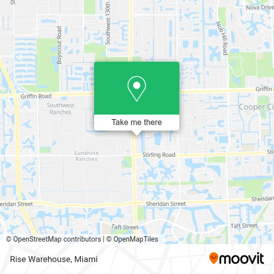 Rise Warehouse map
