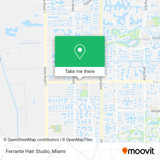 Ferrante Hair Studio map