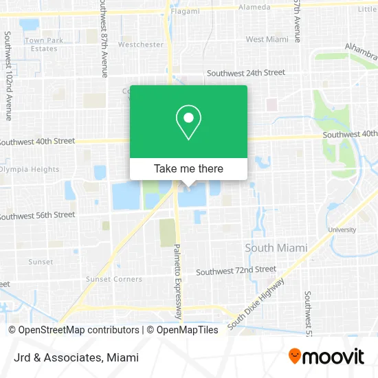 Jrd & Associates map