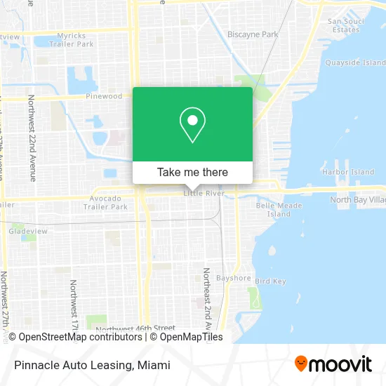 Pinnacle Auto Leasing map