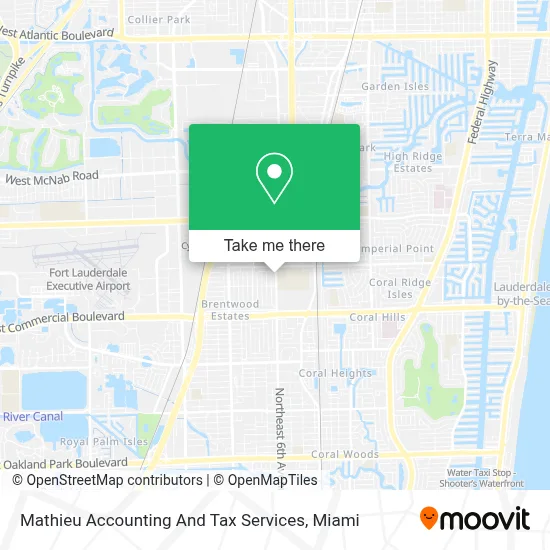 Mathieu Accounting And Tax Services map