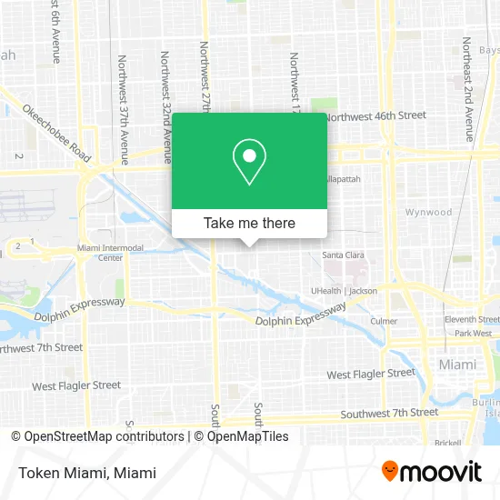 Token Miami map