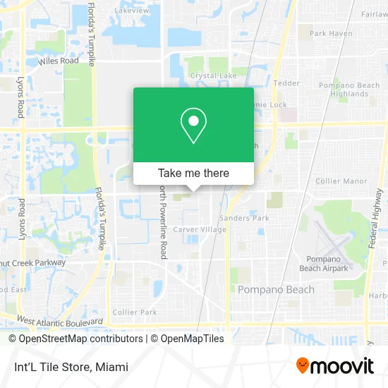 Int’L Tile Store map