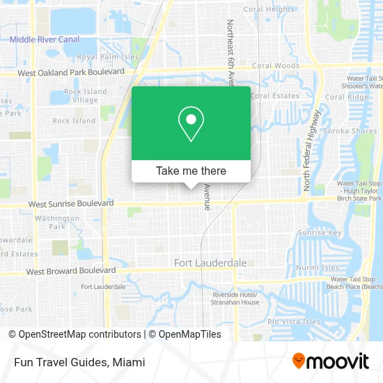Fun Travel Guides map