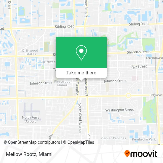 Mellow Rootz map