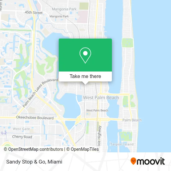 Sandy Stop & Go map
