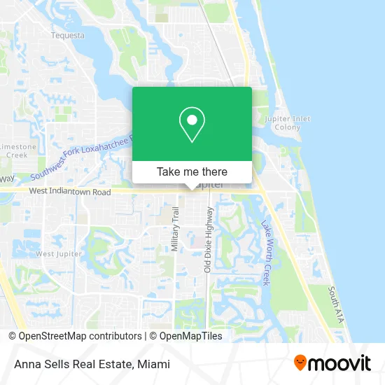 Anna Sells Real Estate map
