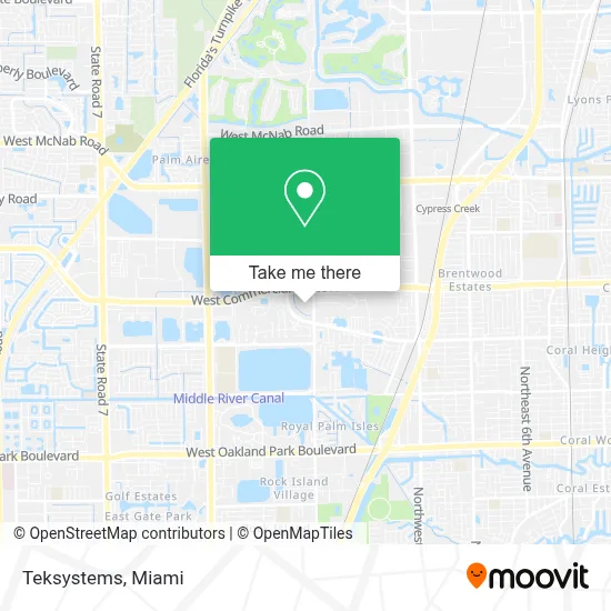 Teksystems map