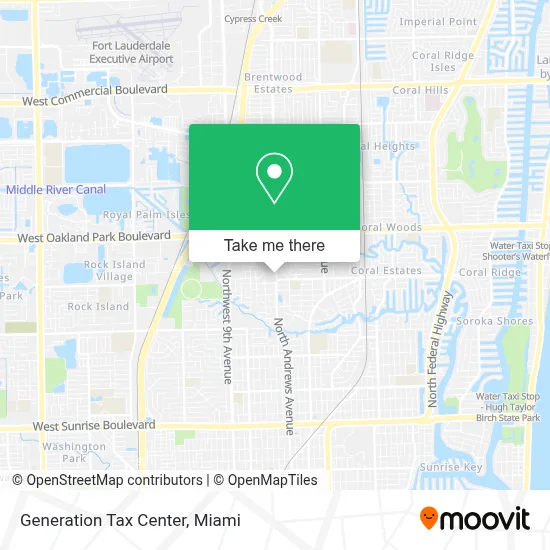 Generation Tax Center map