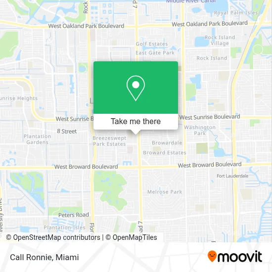 Call Ronnie map