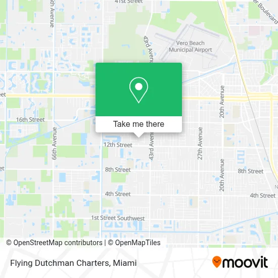 Flying Dutchman Charters map