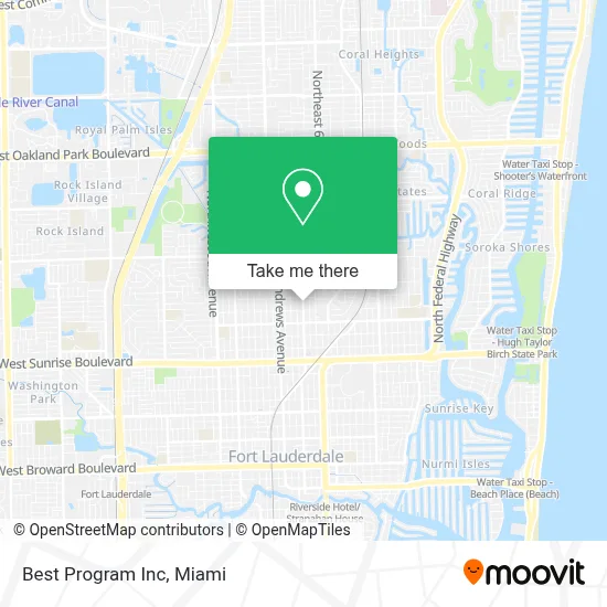 Best Program Inc map