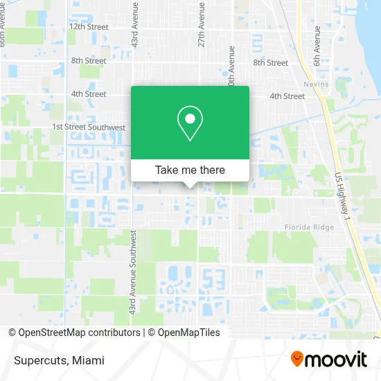 Supercuts map