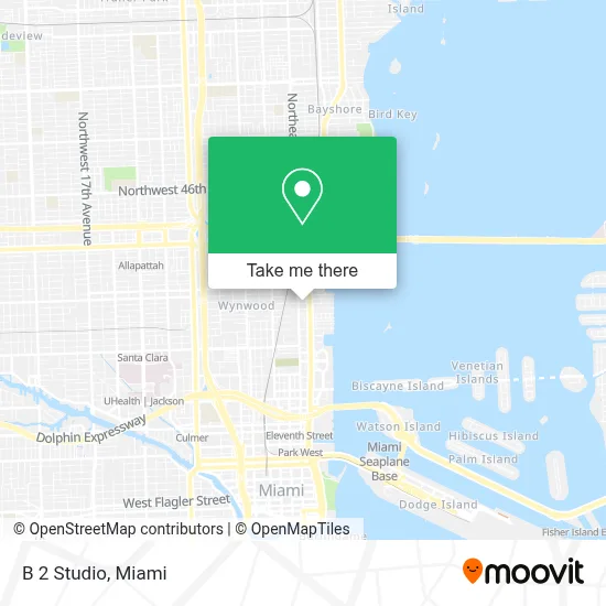 B 2 Studio map